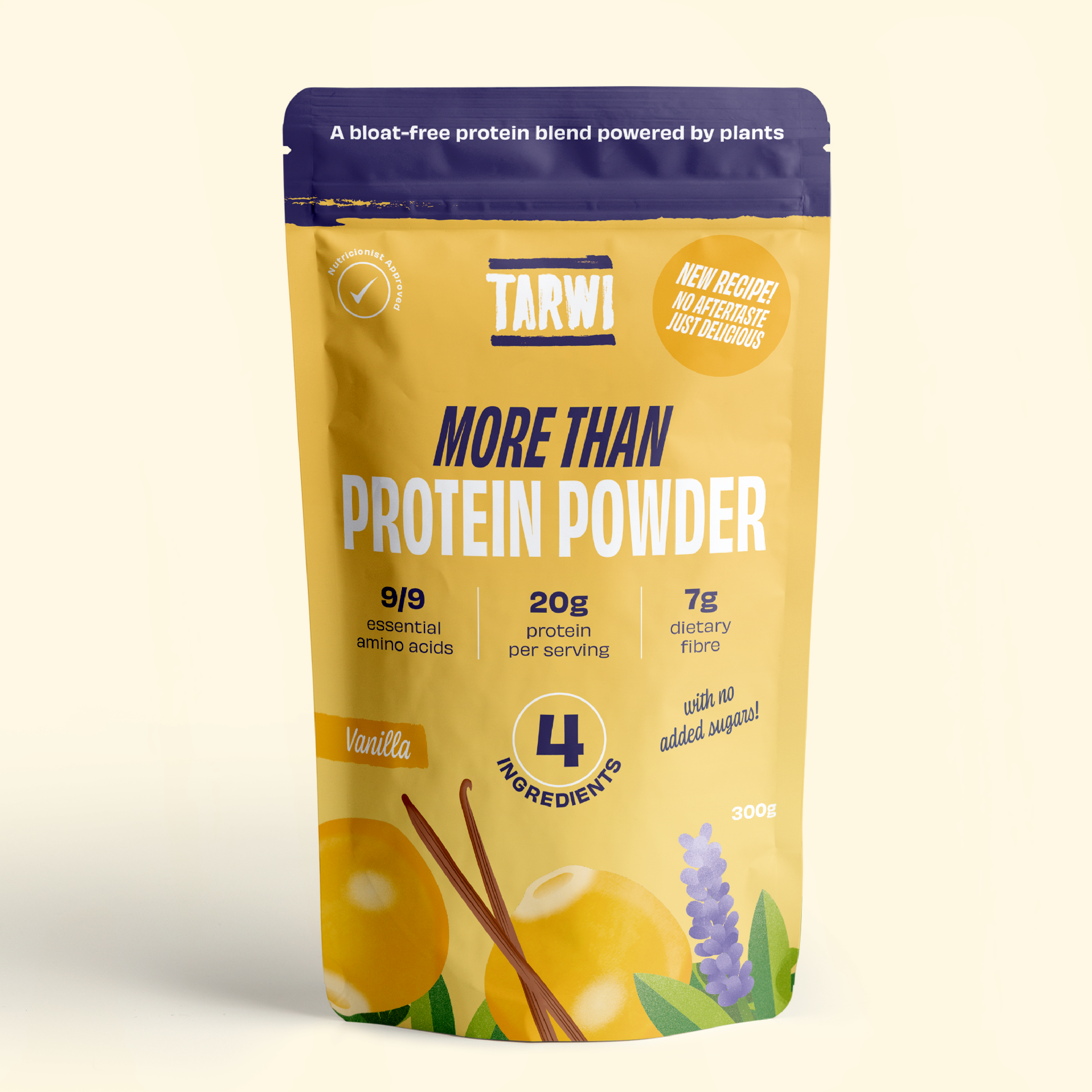 Proteína Vegetal Tarwi Sabor a Baunilha 300g
