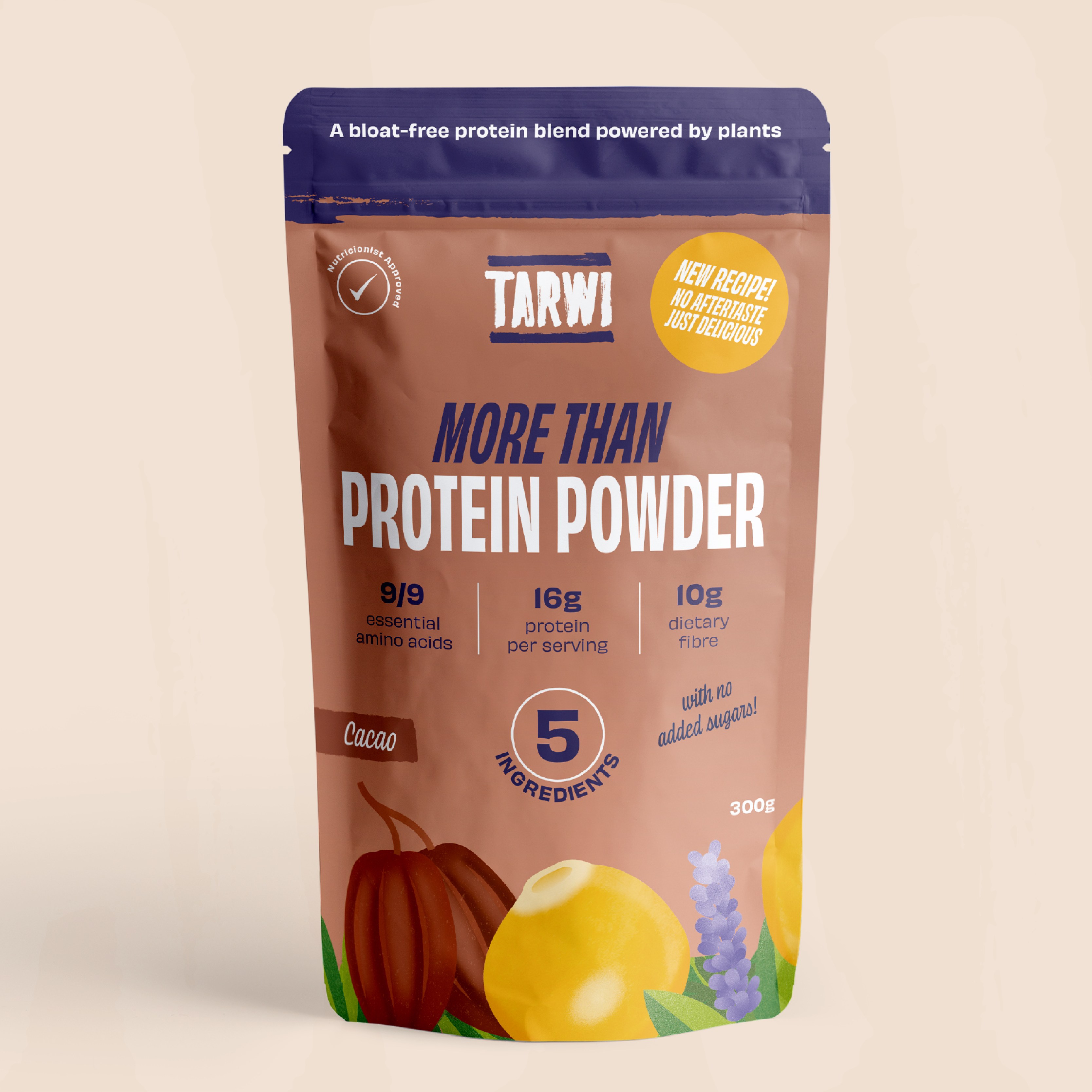 Proteína Vegetal Tarwi Sabor a Cacau 300g