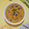 Creamy Mushroom Lummus Rice Soup