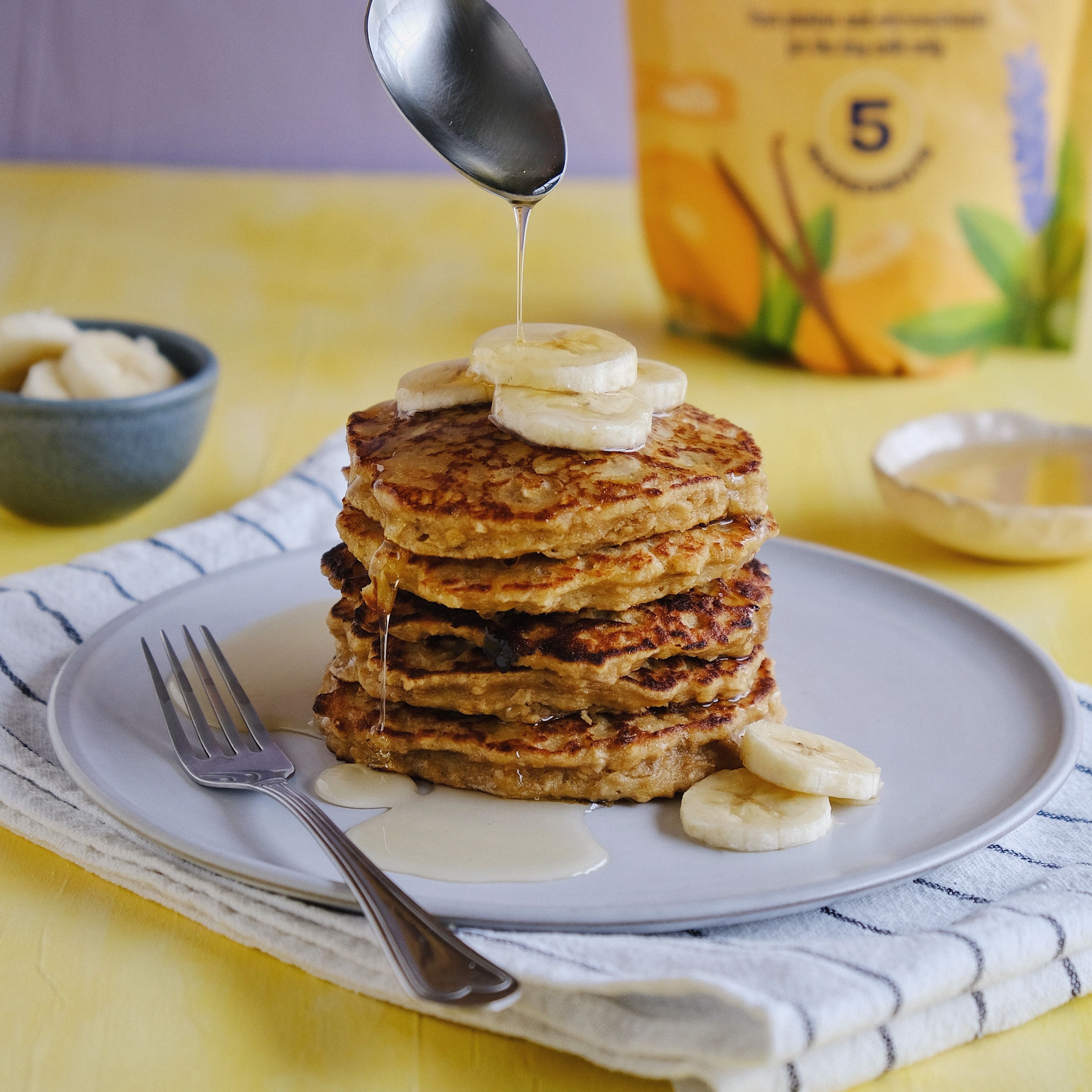 Banana Protein Pancakes