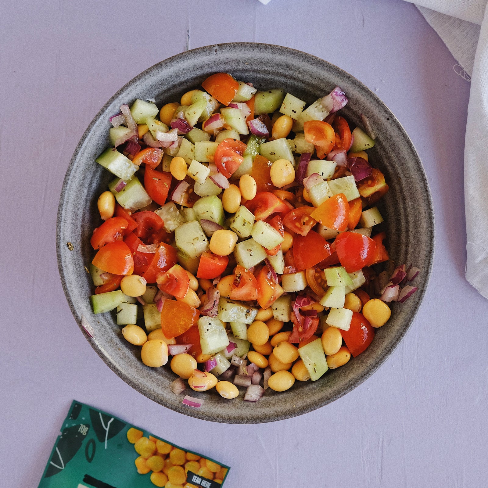 Mediterranean Lupin Salad